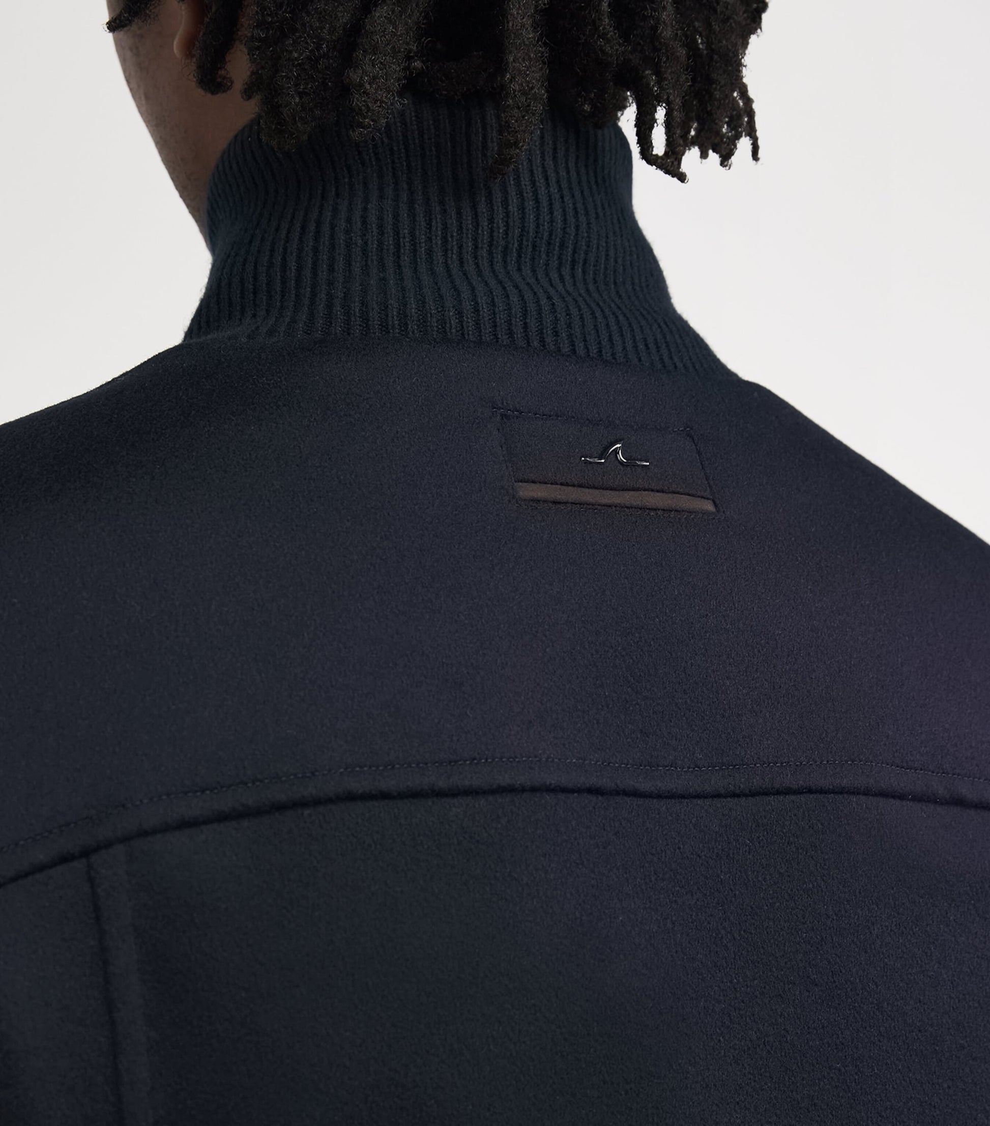 Blue Cashmere Hybrid Jacket