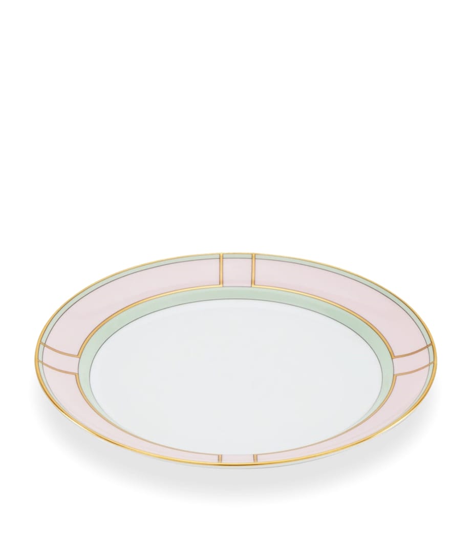 GINORI 1735 Porcelain Colonna Diva Rosa Side Plate (24cm)