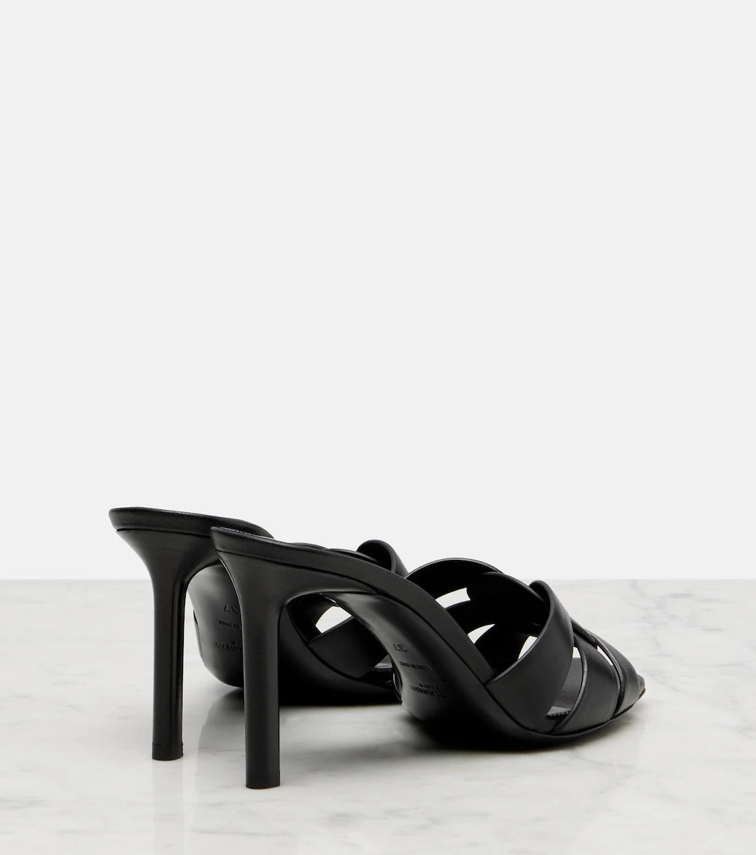 Saint Laurent - Tribute 85 leather sandals