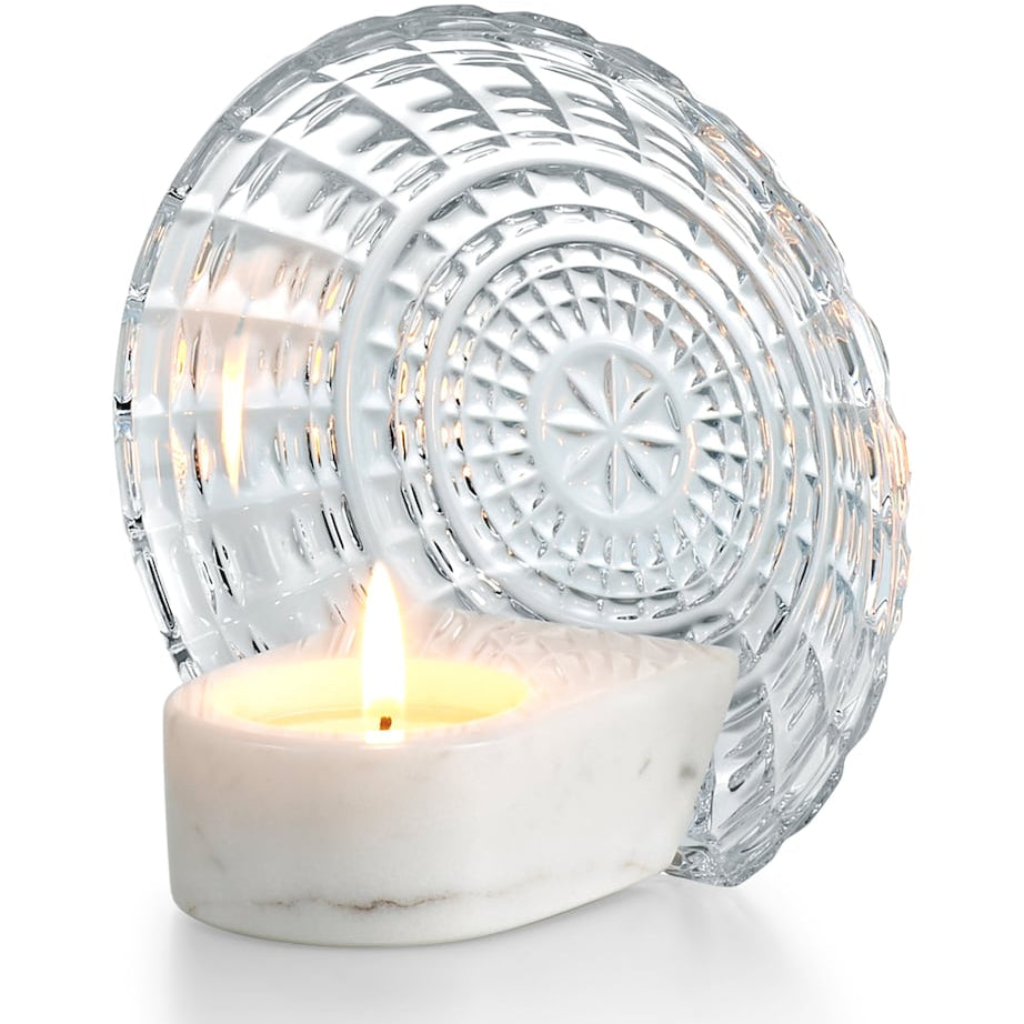 Crystal New Antique Aura Candle Holder (12cm)