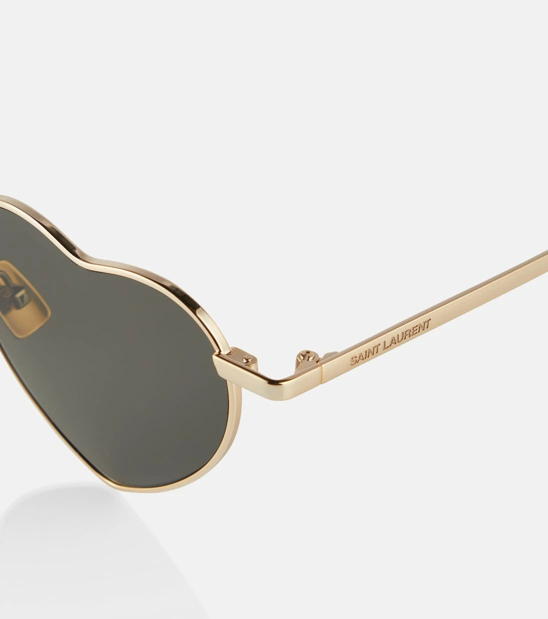 Saint Laurent - SL 301 Loulou heart-shaped sunglasses