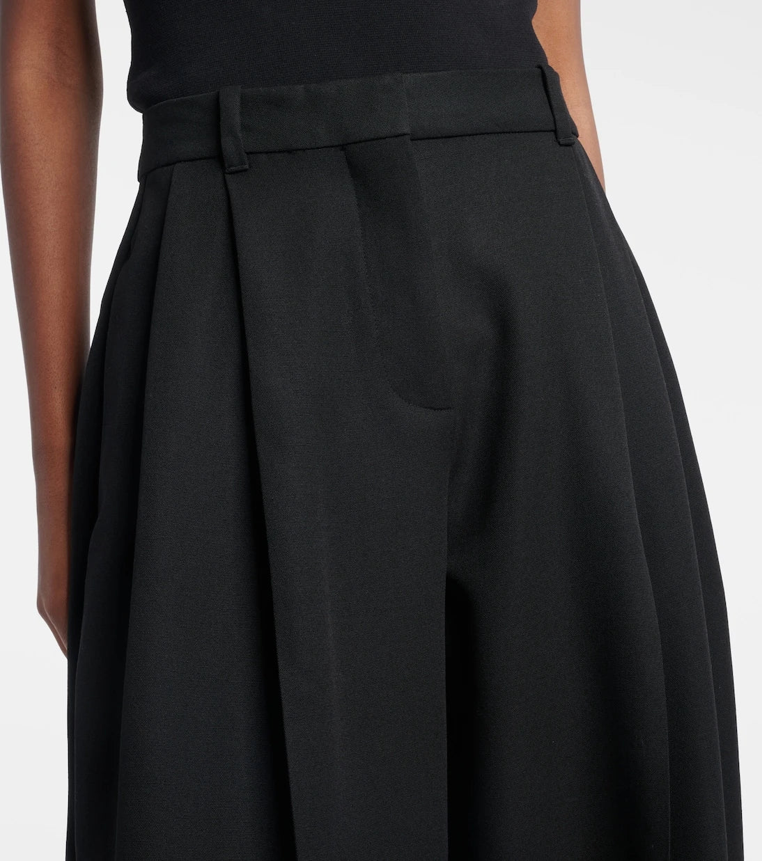 Jacquemus - Man's virgin wool wide-leg pants
