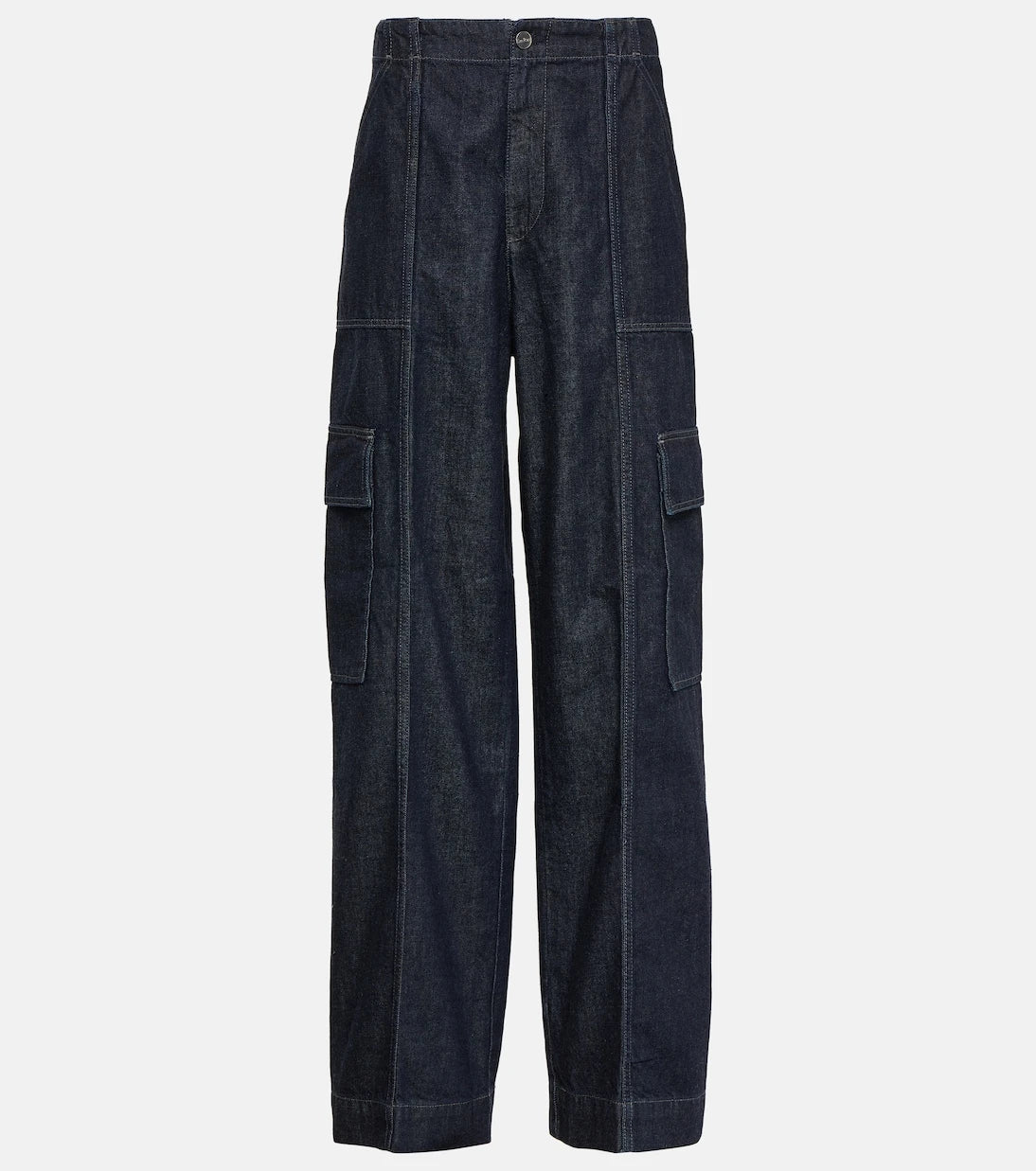 AG Jeans - x EmRata Amia high-rise cargo jeans