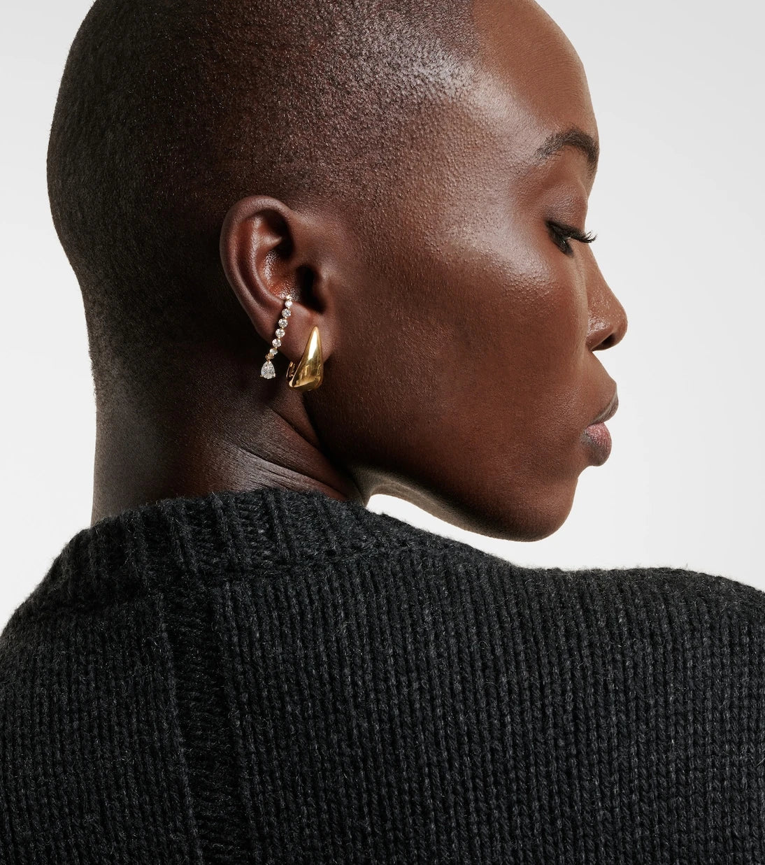 Anita Ko - Claw 18kt gold earrings