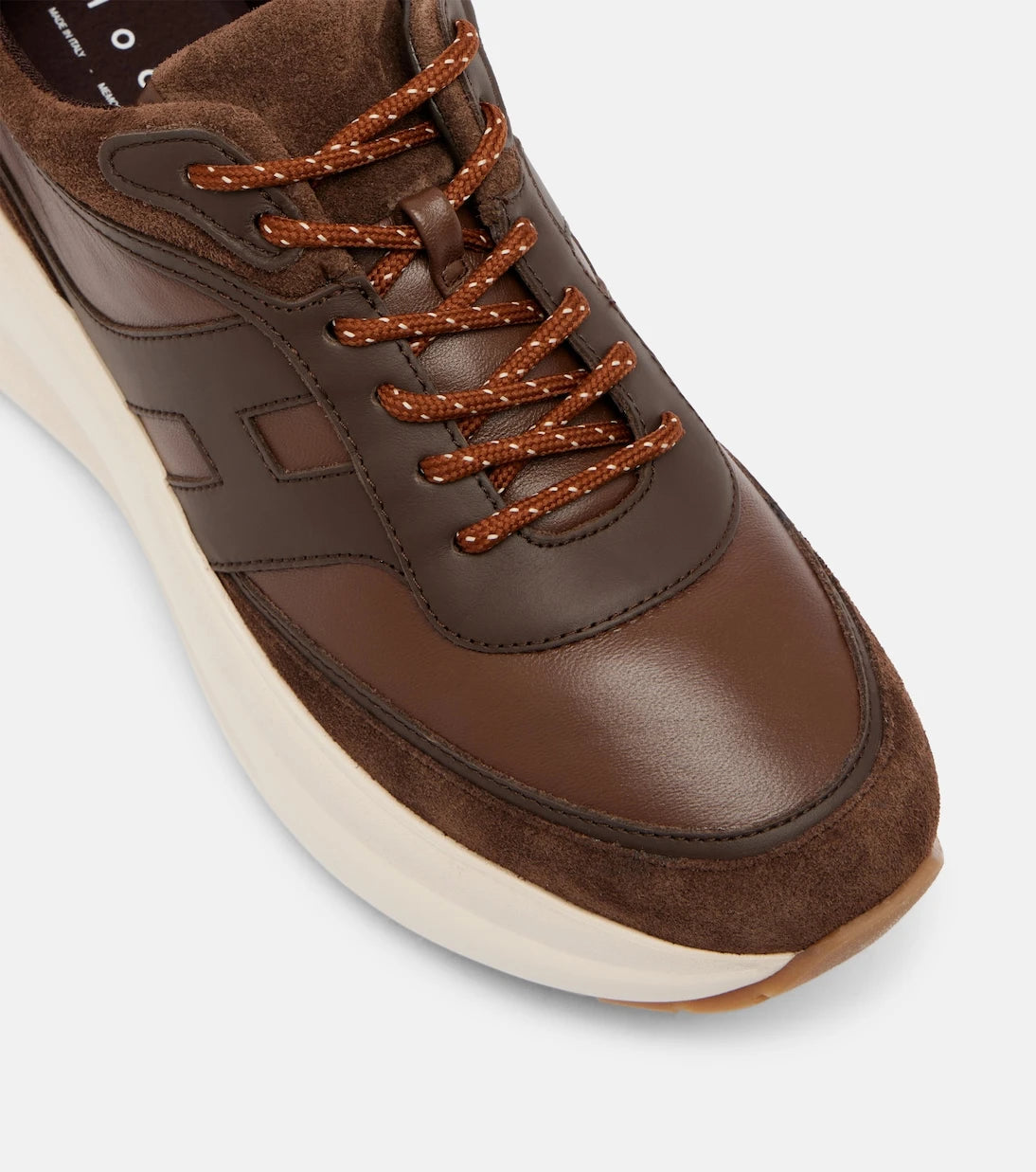 Hogan - Hogan H696 leather platform sneakers