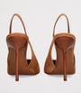 Beige Suede Lidia Slingback Pumps 105