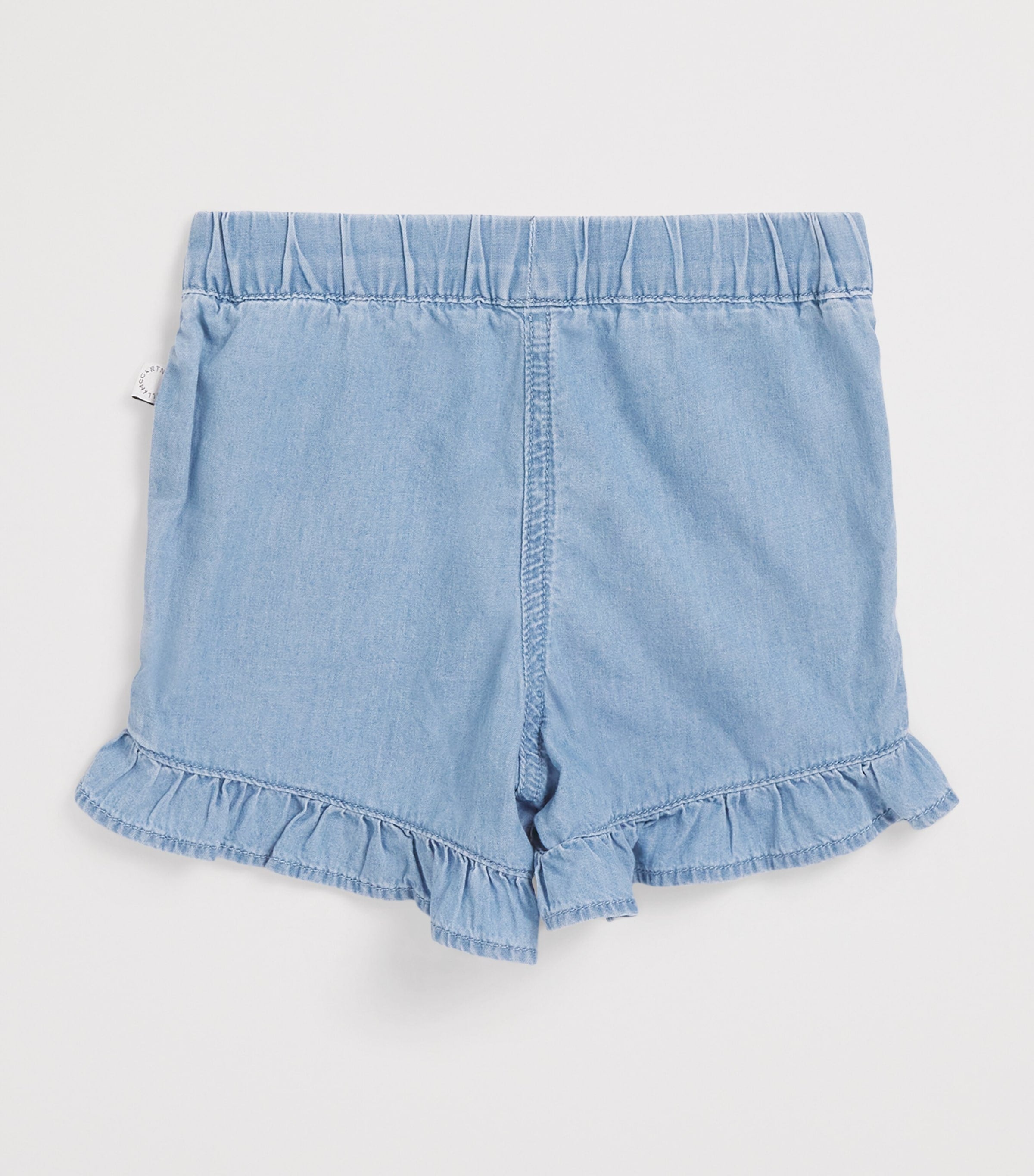 Stella McCartney Kids Organic Cotton Denim Ladybird Shorts (3-36 Months)