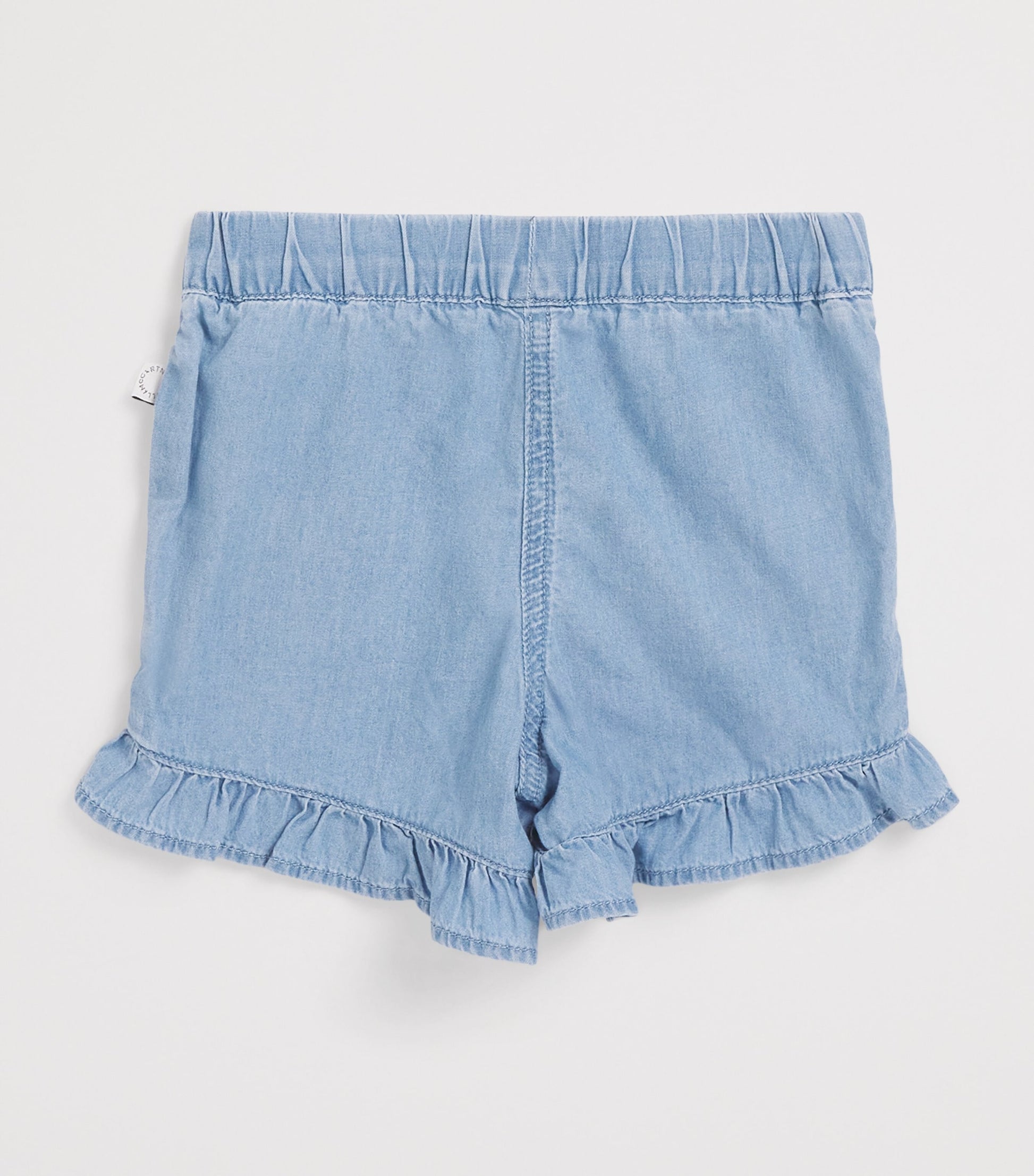 Stella McCartney Kids Organic Cotton Denim Ladybird Shorts (3-36 Months)