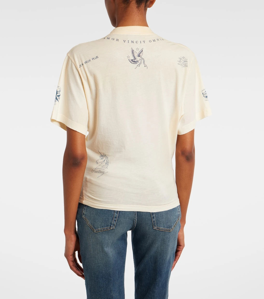 Balenciaga - Printed cotton jersey T-shirt