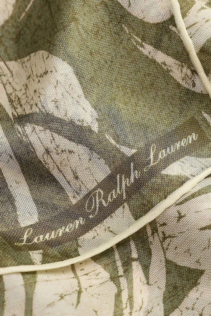 Lauren Ralph Lauren kadın ipek şal