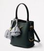 Prada Green Mini Saffiano Leather Panier Top-Handle Bag