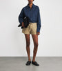 Cotton-Linen Este Shorts