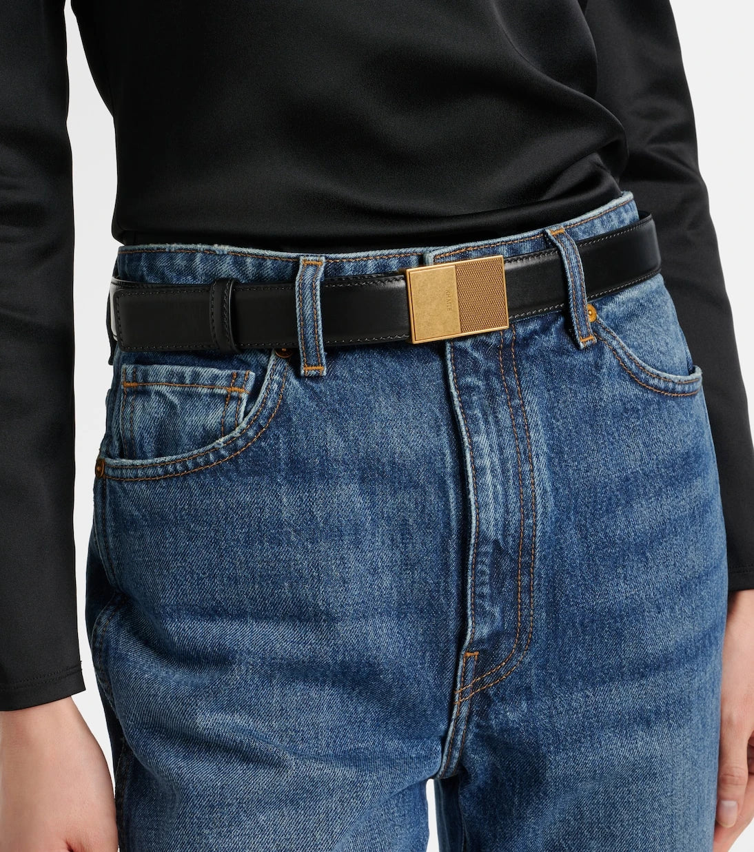 Khaite - Elio leather belt