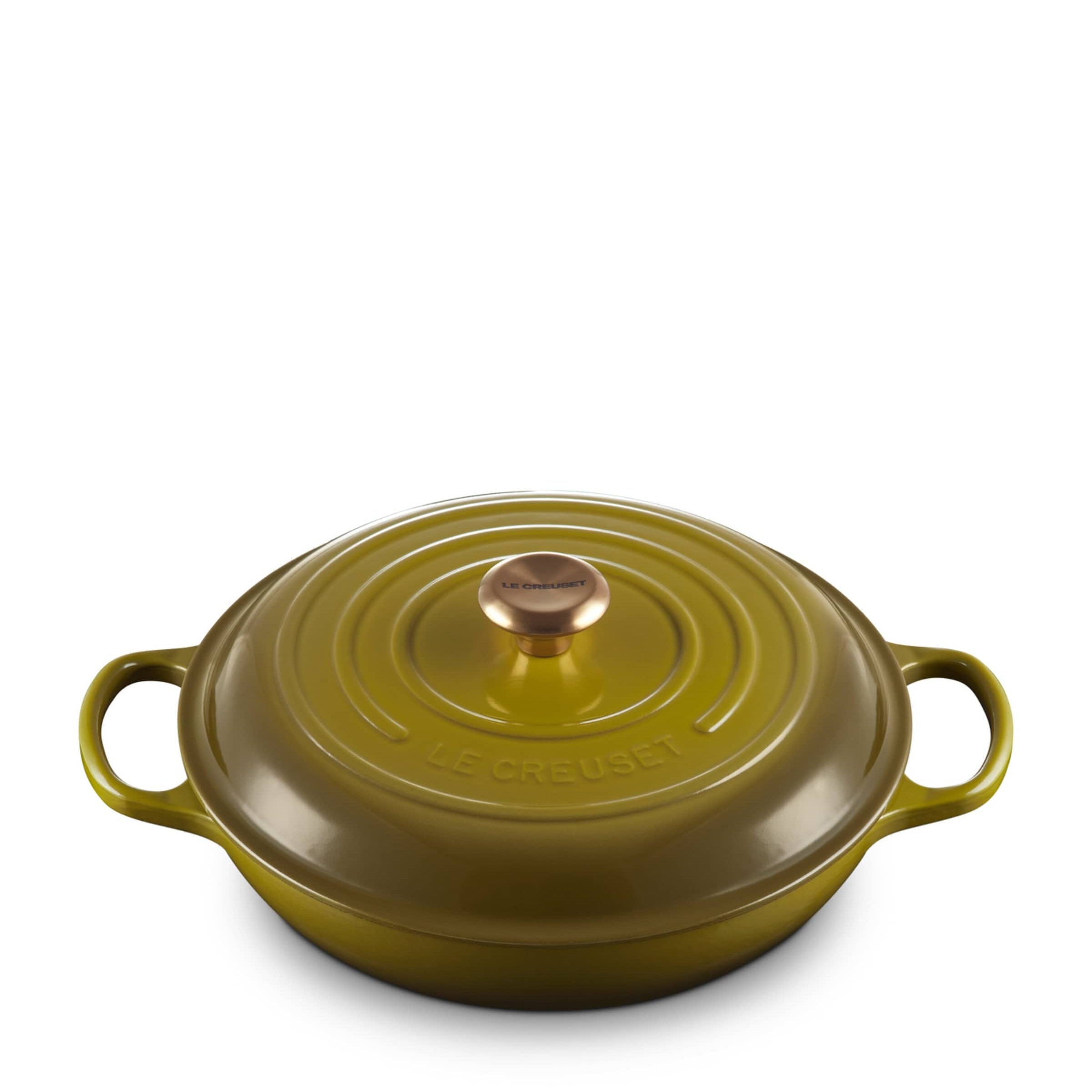 Enamelled Cast Iron Shallow Casserole Dish (30cm)