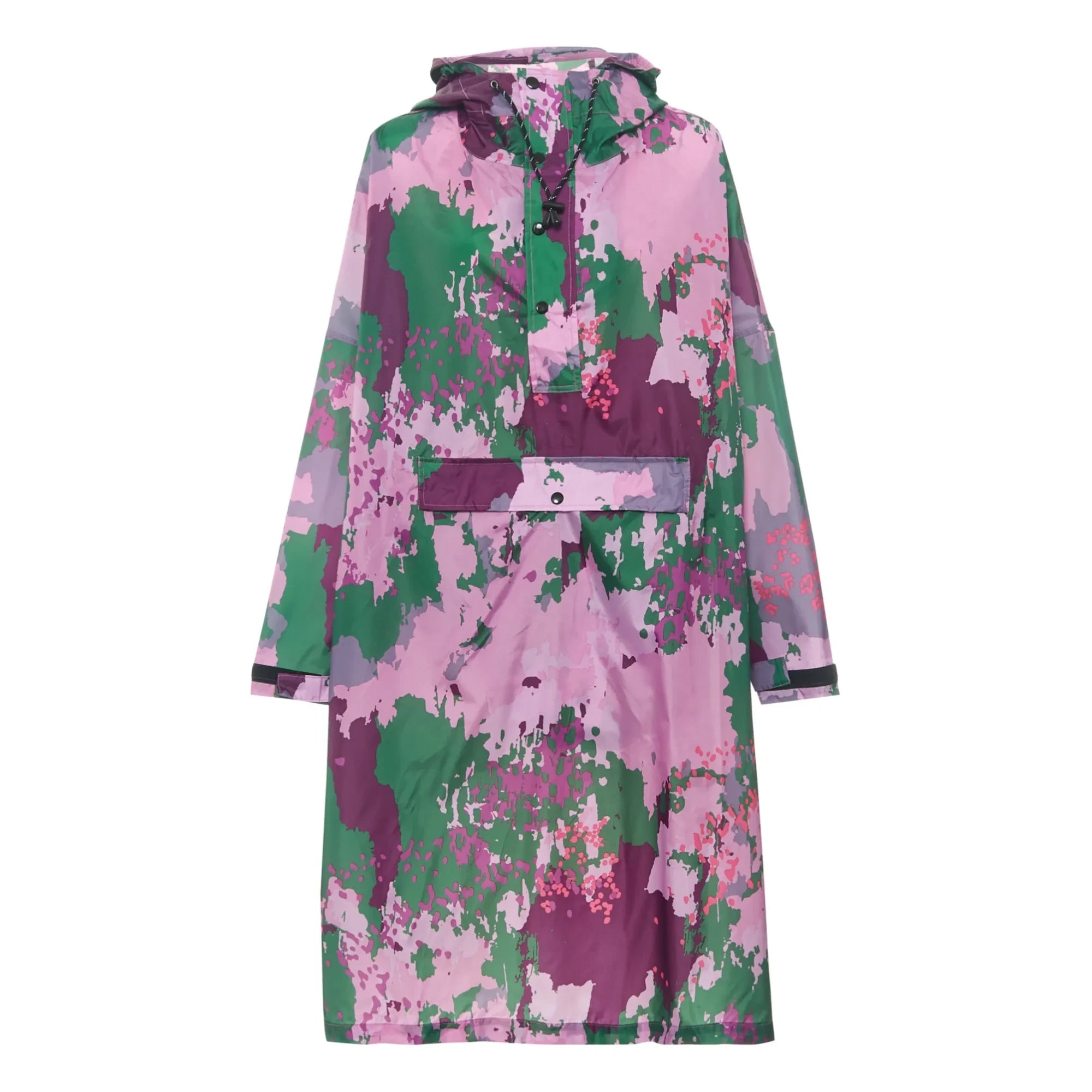 Rainkiss - Digi Spring Camo Rain Cape | Lilac