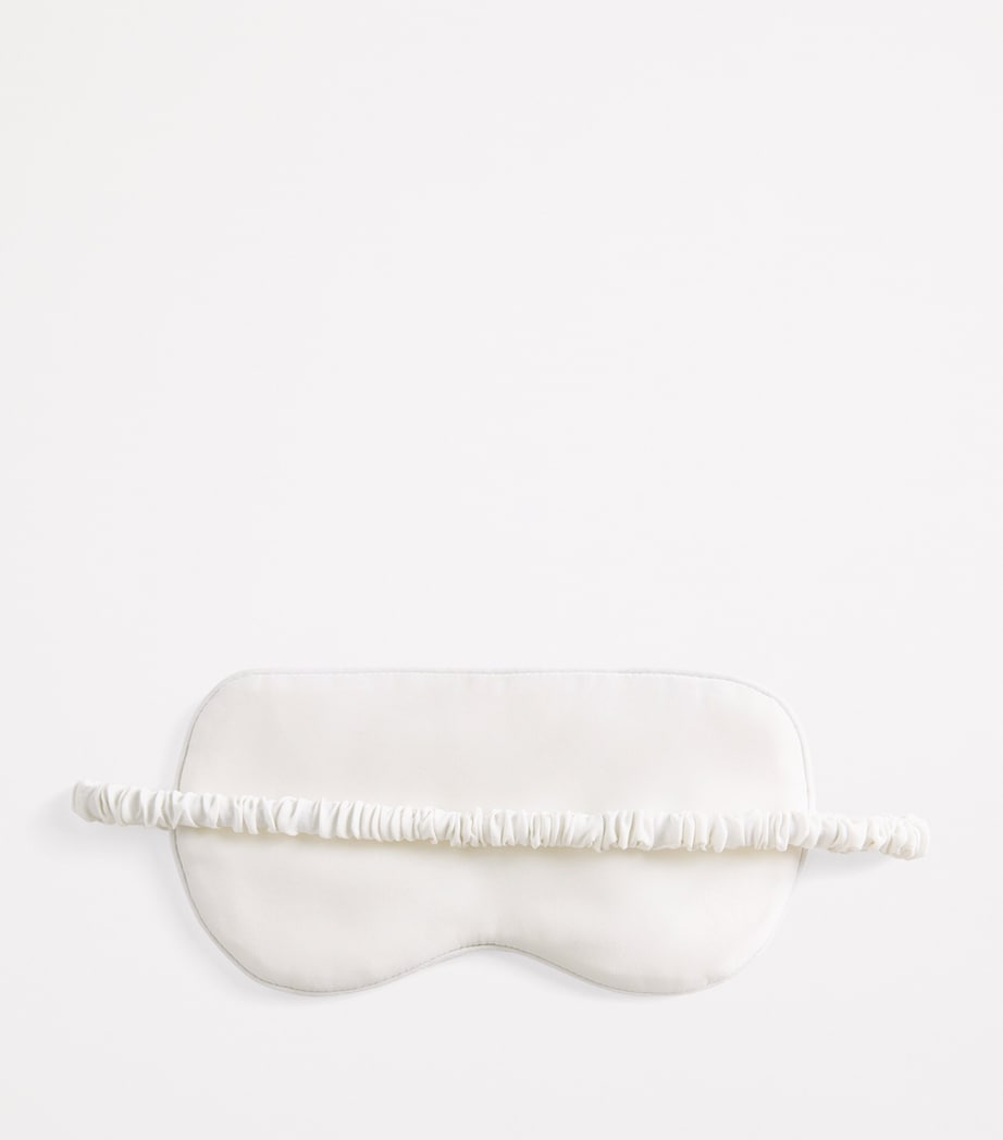 Ivory Silk Audrey Eye Mask