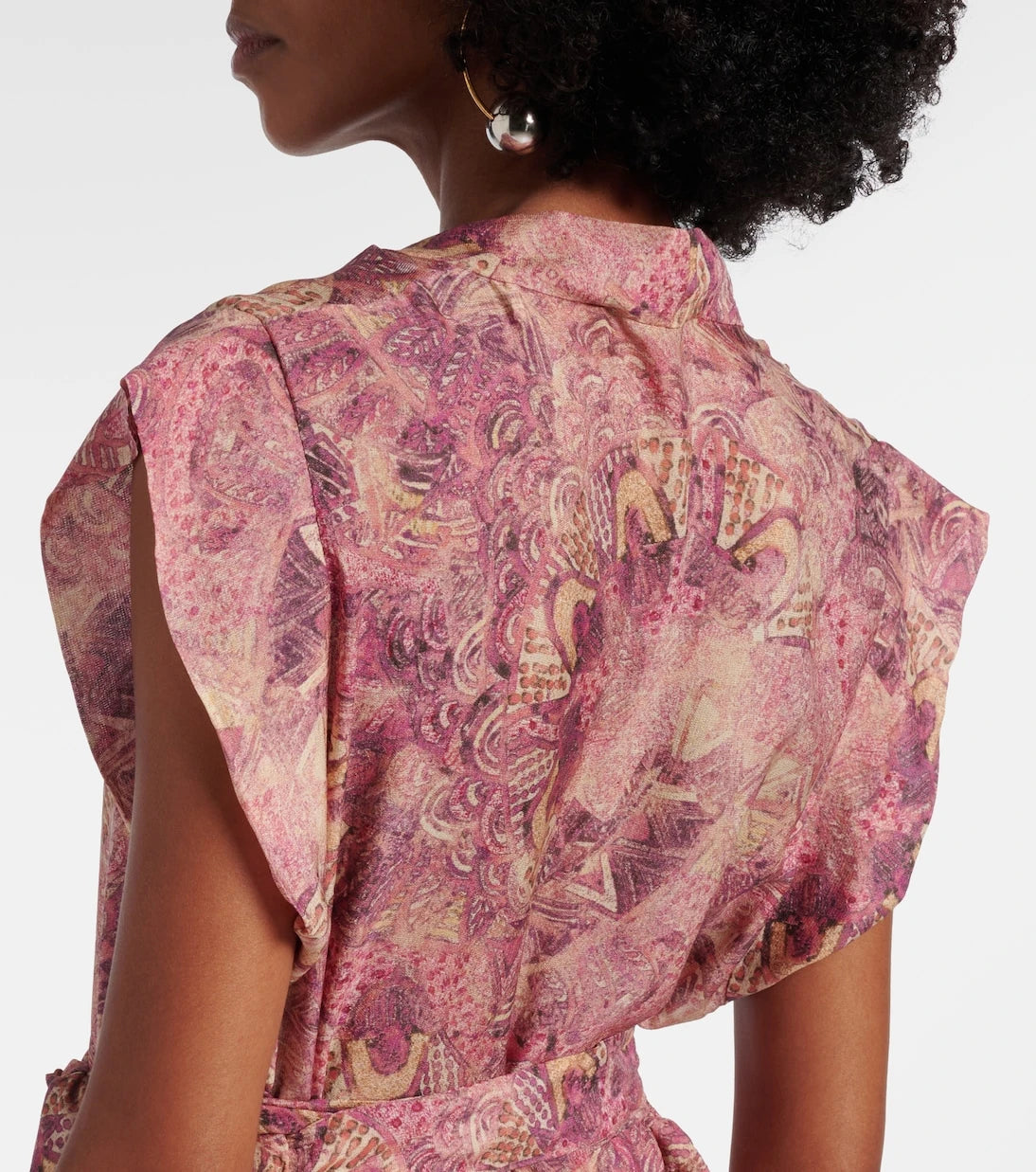 Isabel Marant - Melissa printed silk voile maxi dress