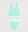 Frilled Olive Bikini (7-12 Years)