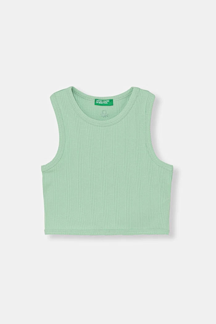 United Colors of Benetton çocuklar için pamuklu elastanlı üst