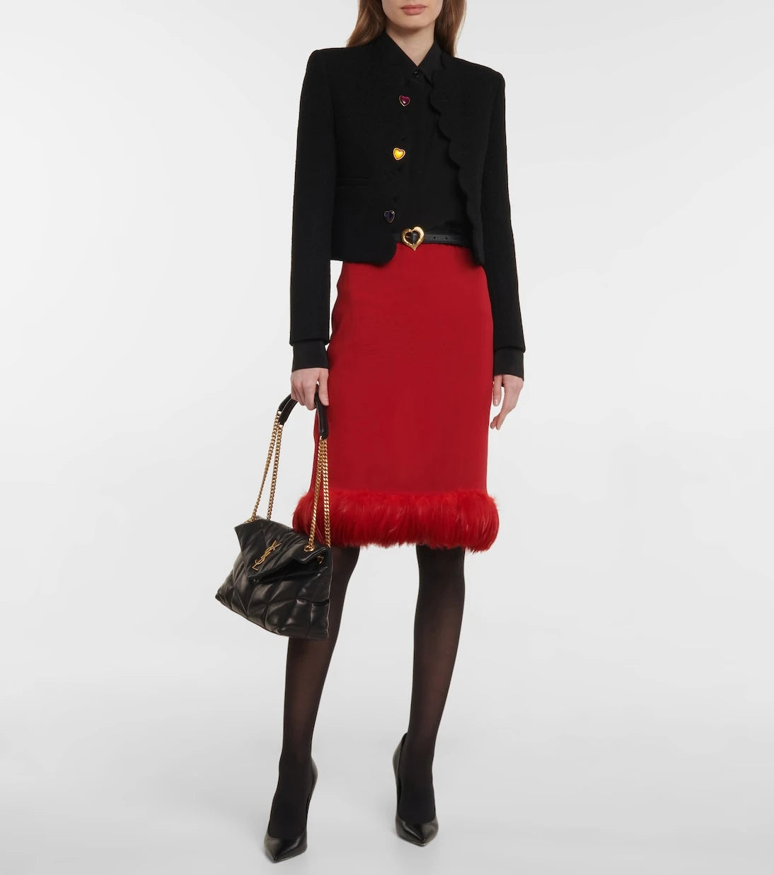 Saint Laurent - Puffer Small leather shoulder bag