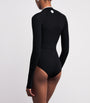 UPF 50+ Tyra Long-Sleeve Swimsuit BLACK
