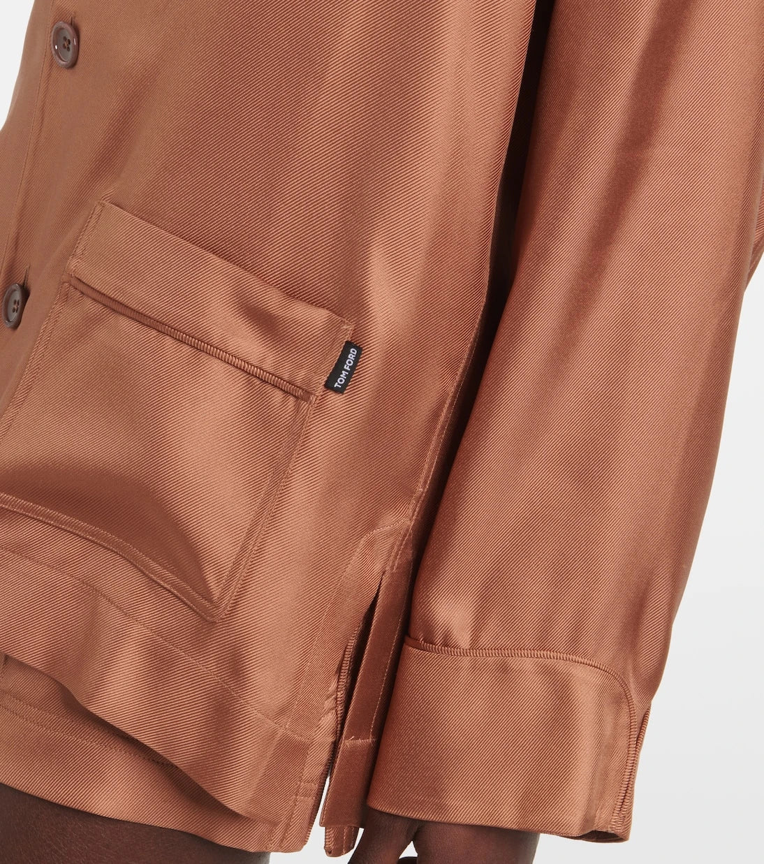 Tom Ford - Silk twill shirt