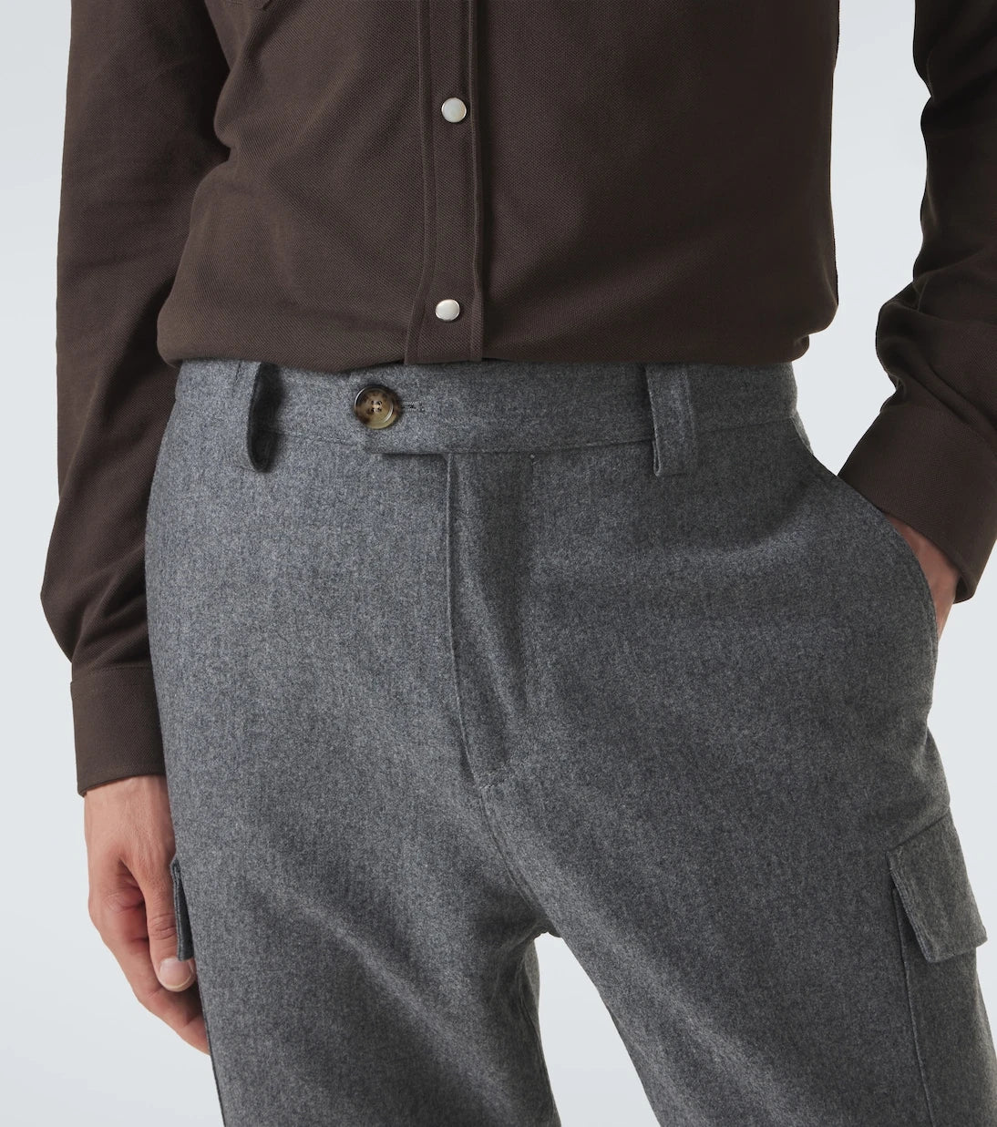 Brunello Cucinelli - Wool tapered pants