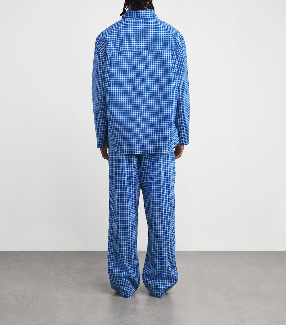 Cotton Check Pyjama Set