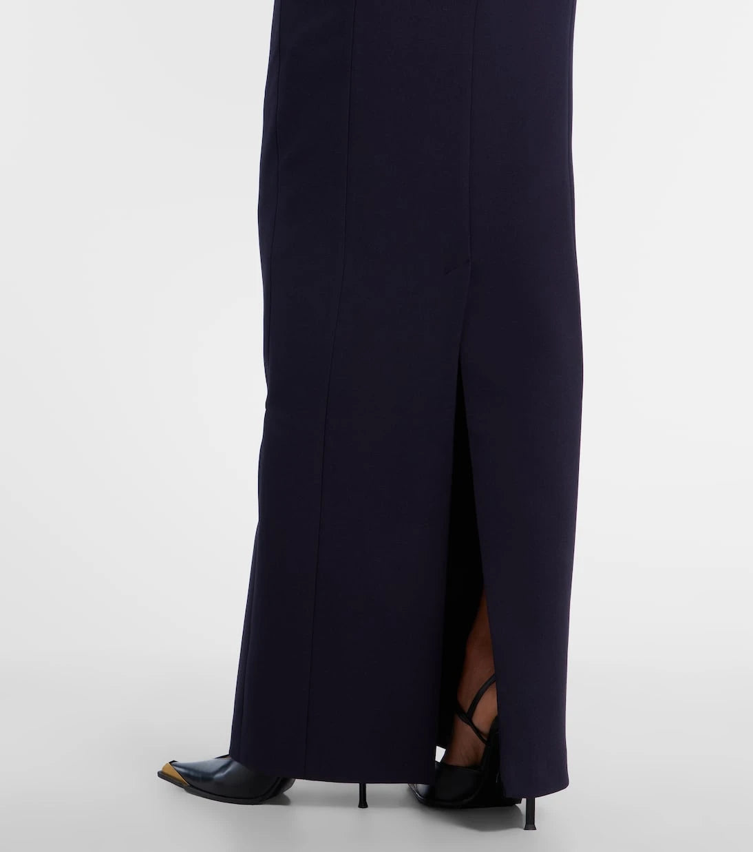 Safiyaa - Lacin embellished crêpe gown