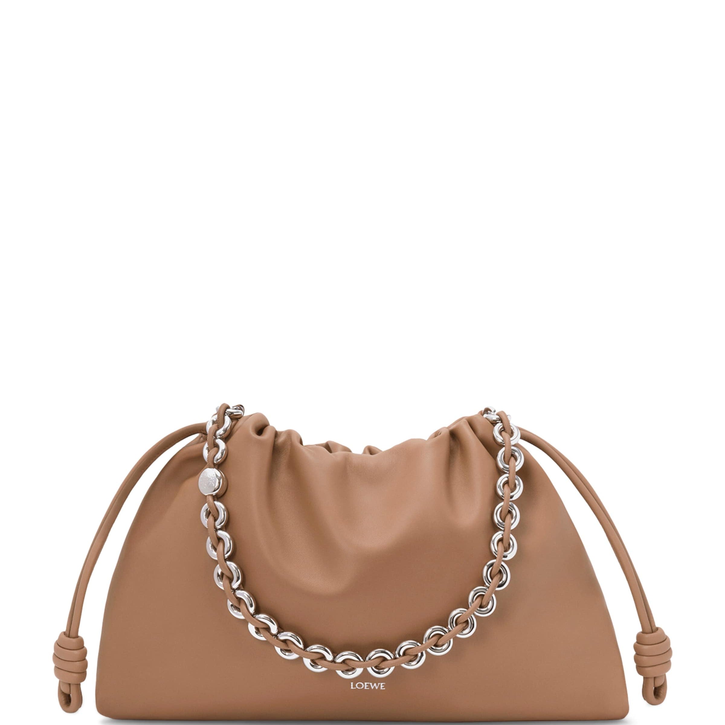 LOEWE Large Leather Flamenco Shoulder Bag