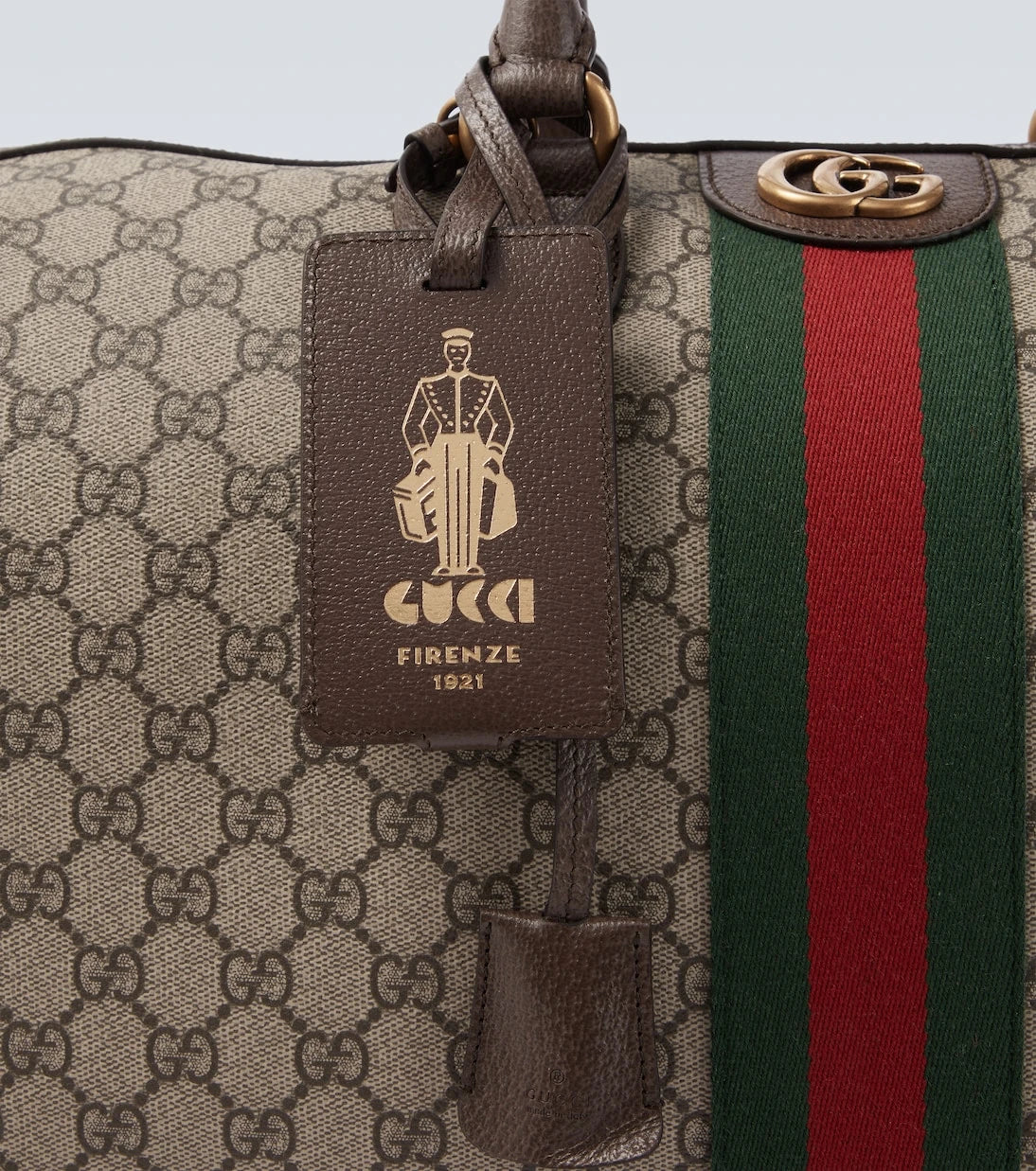 Gucci - حقيبة غوتشي سافوي دافل متوسطة الحجم