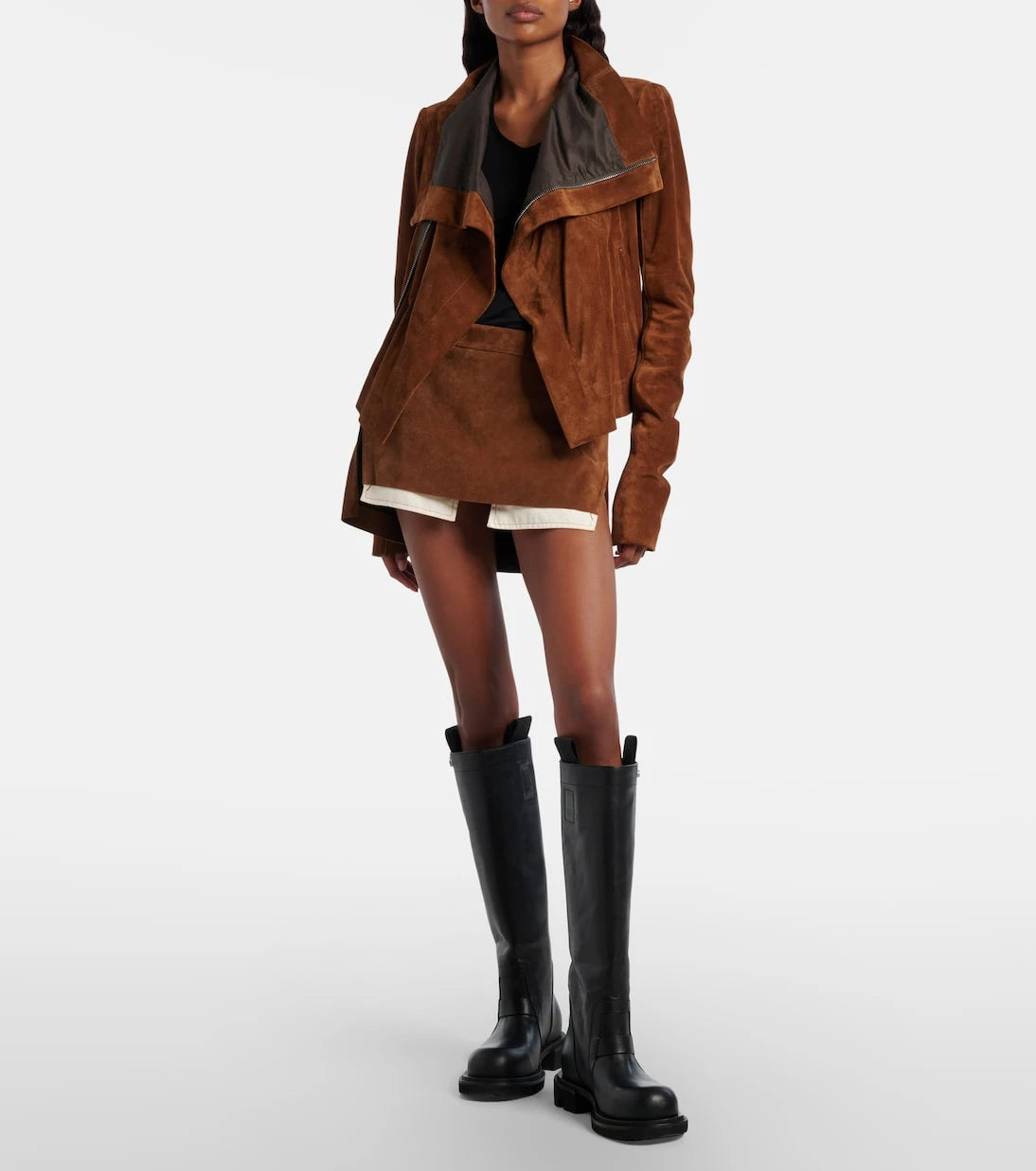 Rick Owens - Gabe leather knee-high boots