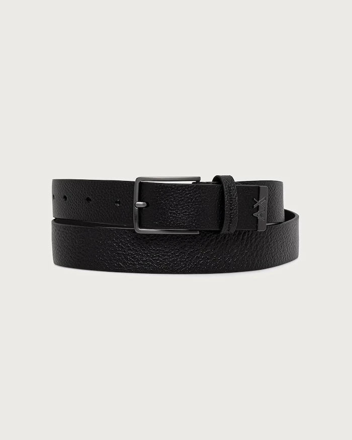 Armani Exchange Erkek Deri Kemer