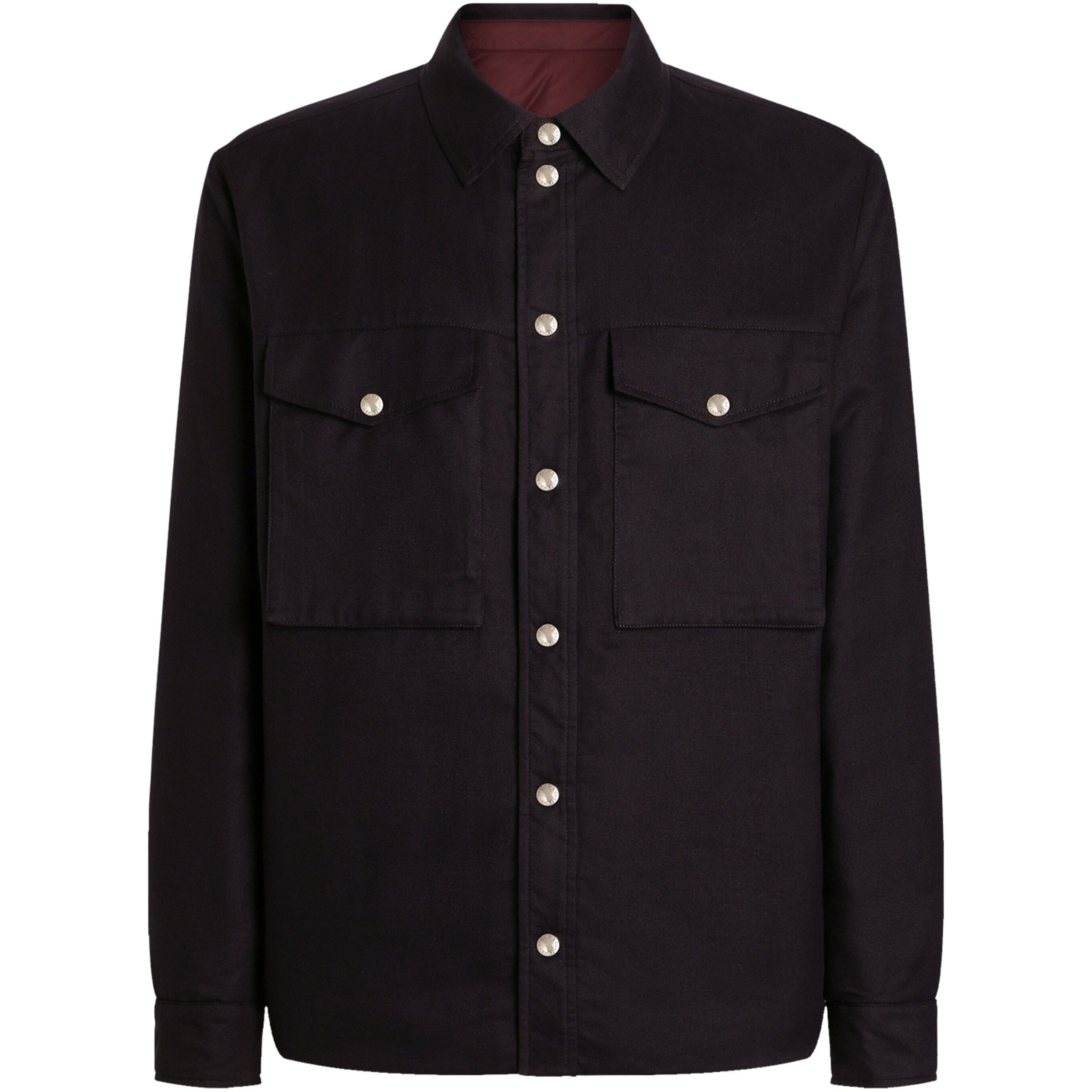 Dolce & Gabbana Multi Cotton-Blend Reversible Shirt Jacket
