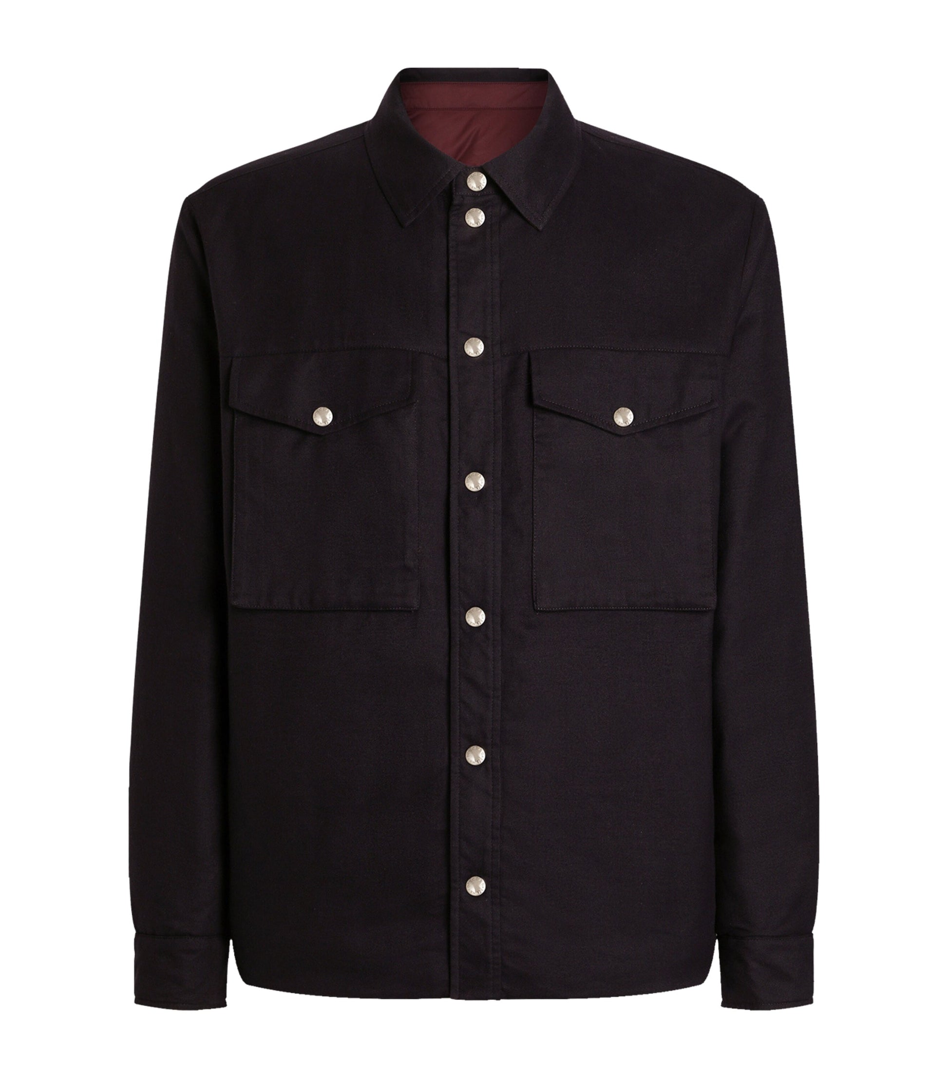 Dolce & Gabbana Multi Cotton-Blend Reversible Shirt Jacket