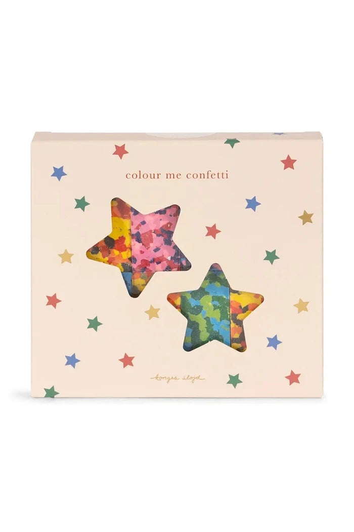 Konges Sløjd Çocuklar için Pasteller CONFETTI CRAYONS