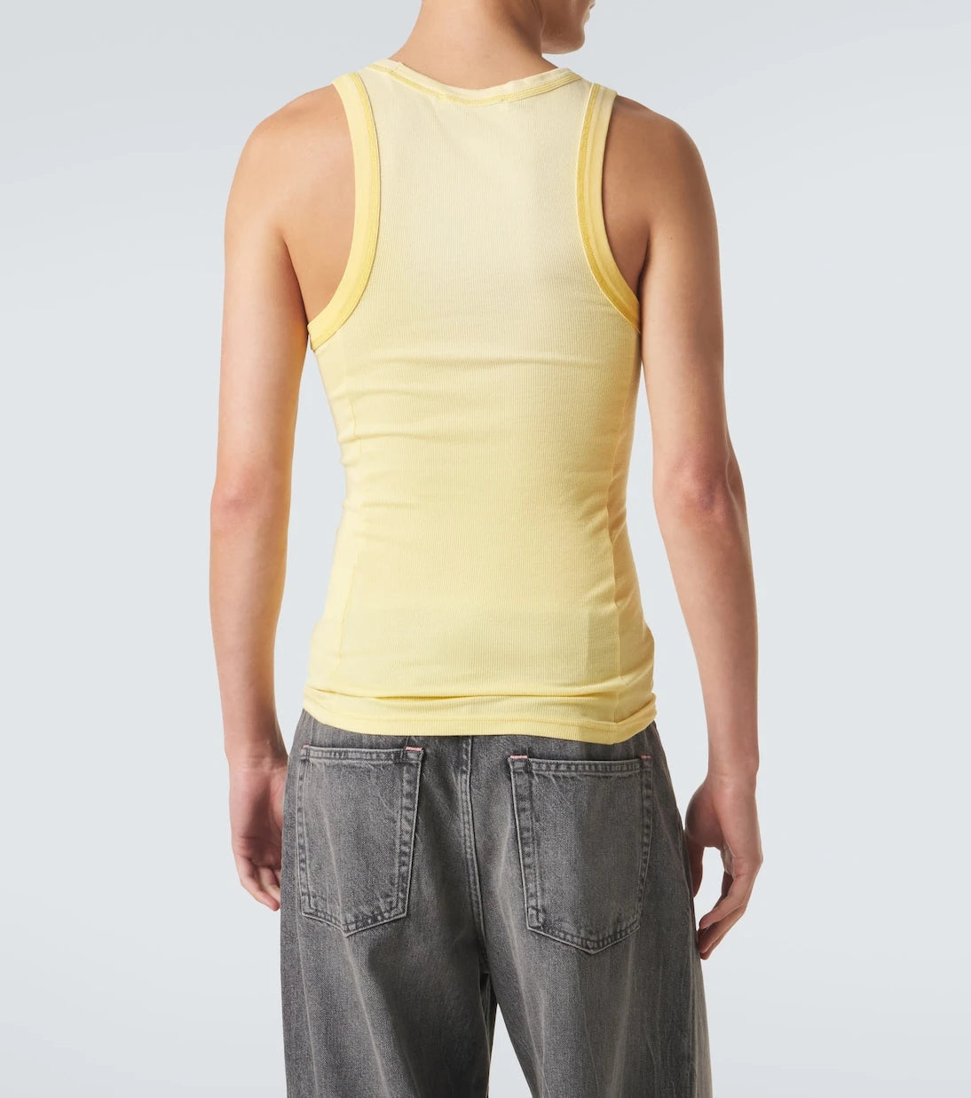 Acne Studios - Logo ribbed-knit tank top