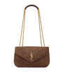 Saint Laurent Brown Small Loulou Shoulder Bag