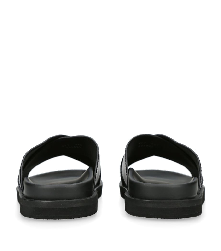 Crocodile Skin Panarea Sandals