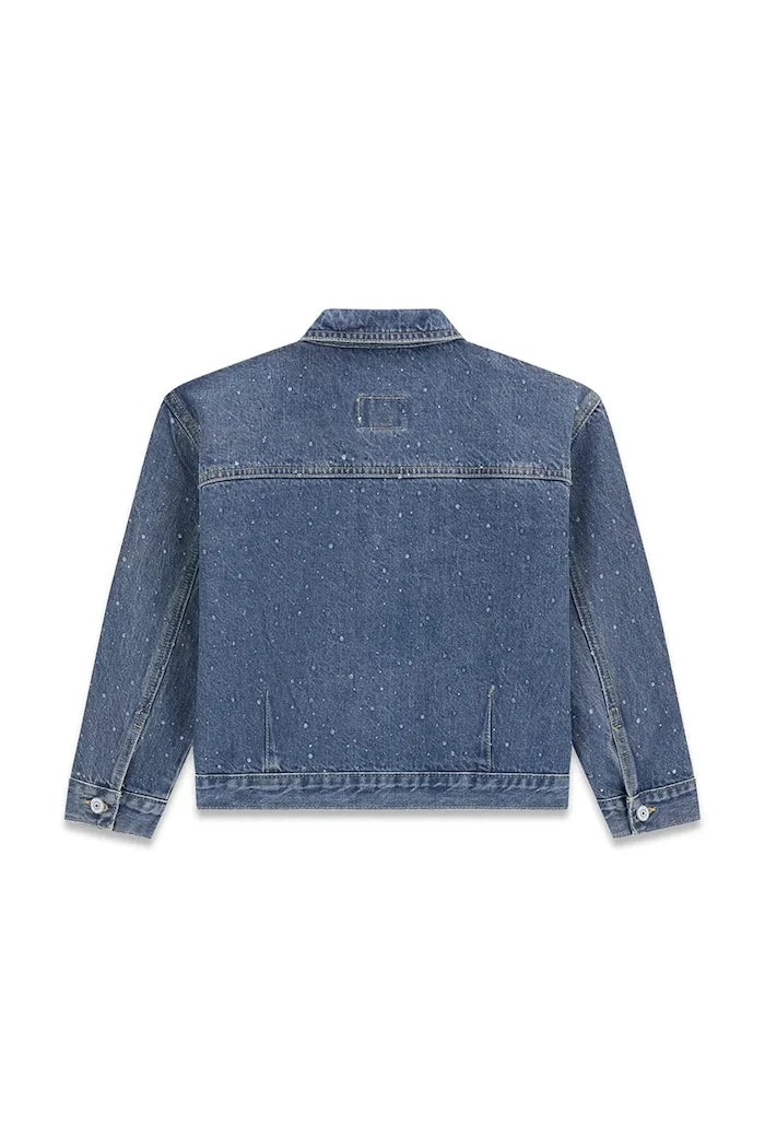 Guess çocuklar için denim geçiş ceketi