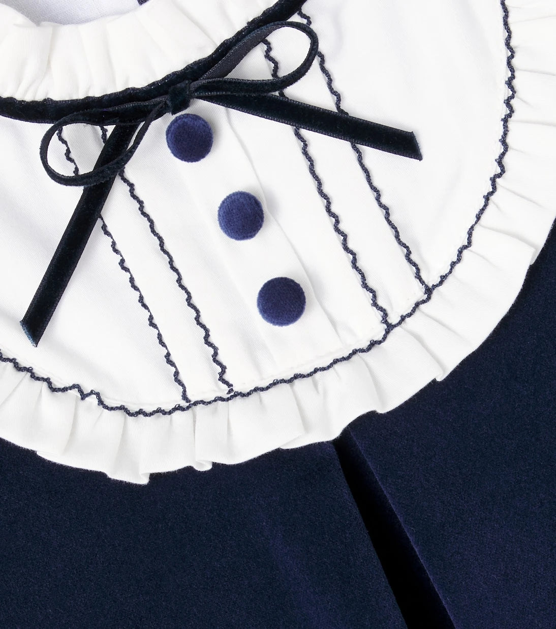 La Coqueta - Clara cotton velvet dress