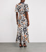 La Doublej Multi Silk Marlene Maxi Dress