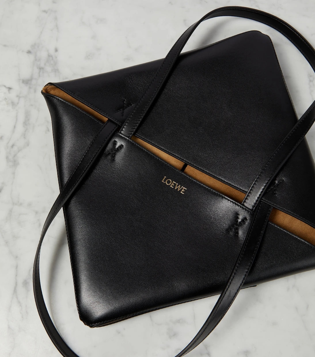 Loewe - Puzzle Fold Medium leather tote bag