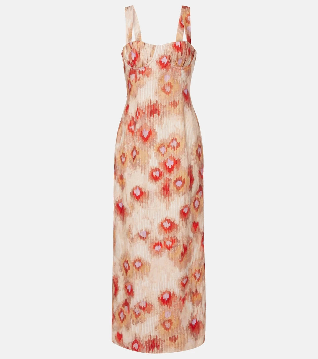 SIR - Bettina printed linen maxi dress