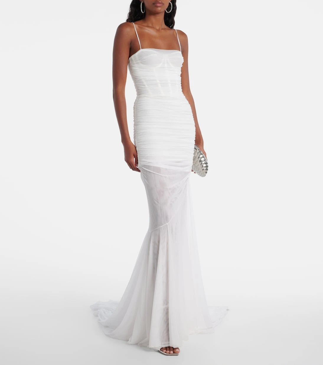 Blumarine - Draped gown