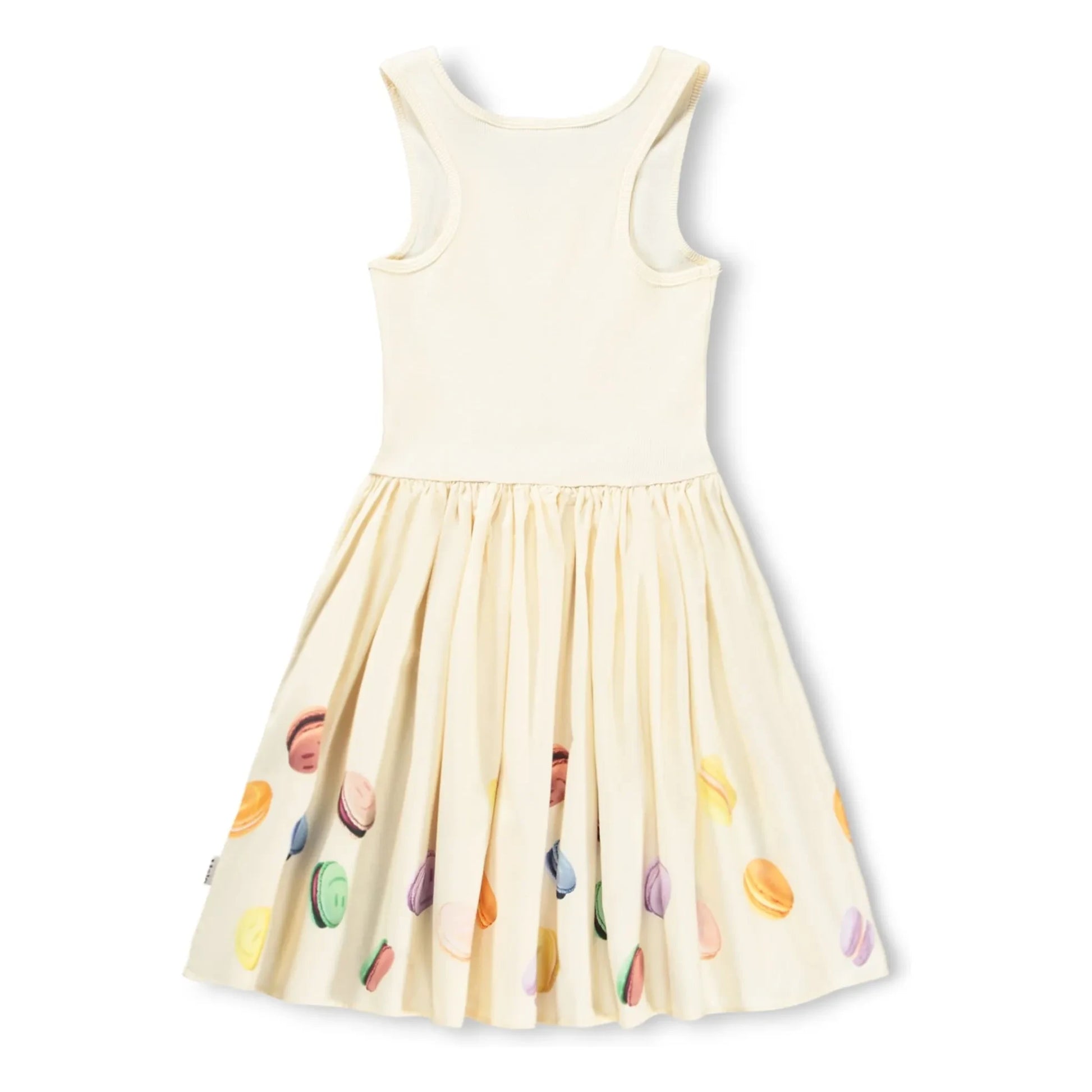 Molo - Cassandra Dress Macarons Organic Cotton | Ecru