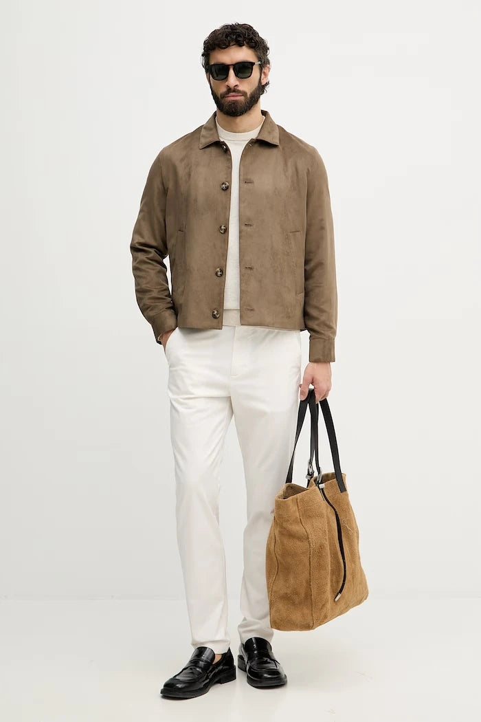 U.S. Polo Assn. пуловер мъжки от памук DHM KNIT