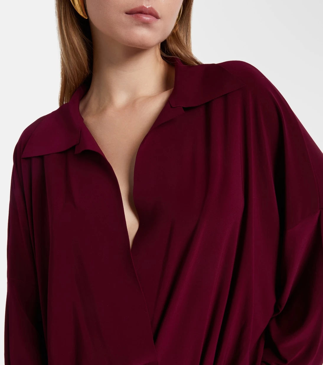 Norma Kamali - Crêpe bodysuit