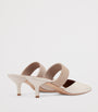 Ivory Leather Maisie Mules 45