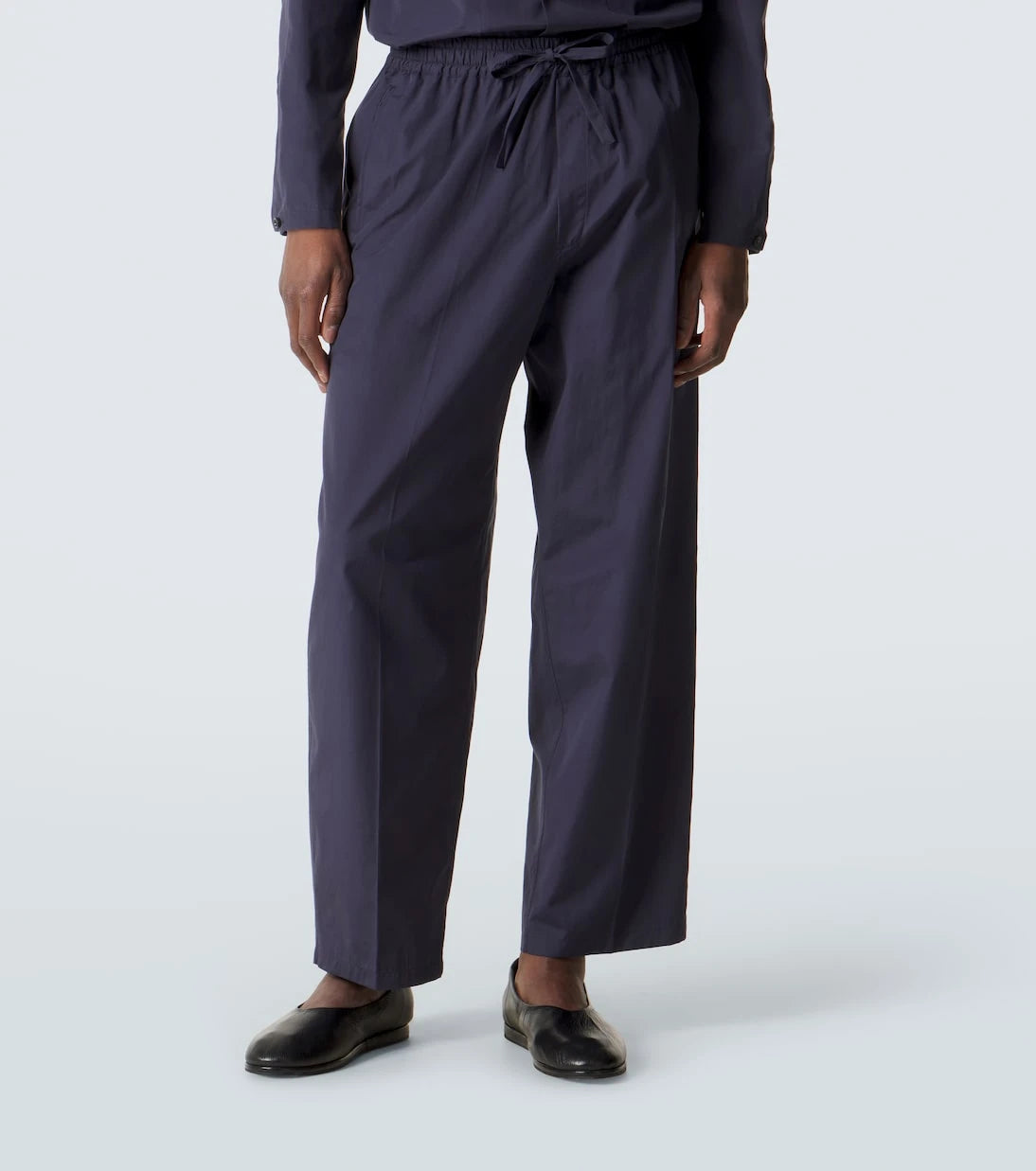 Umit Benan - Julian cotton and silk straight pants